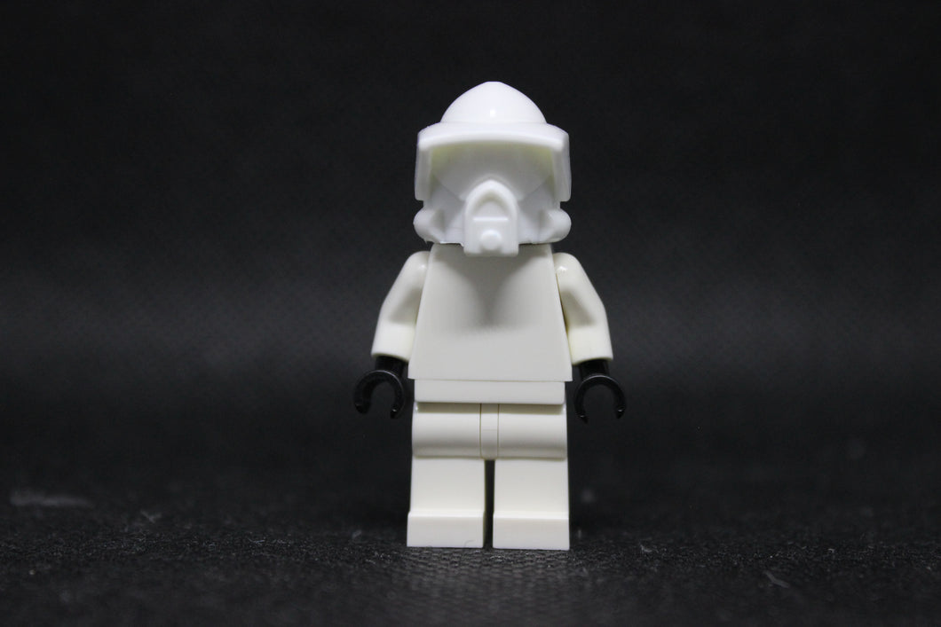 Blank Figure with LEGO ARF Resin Helmet
